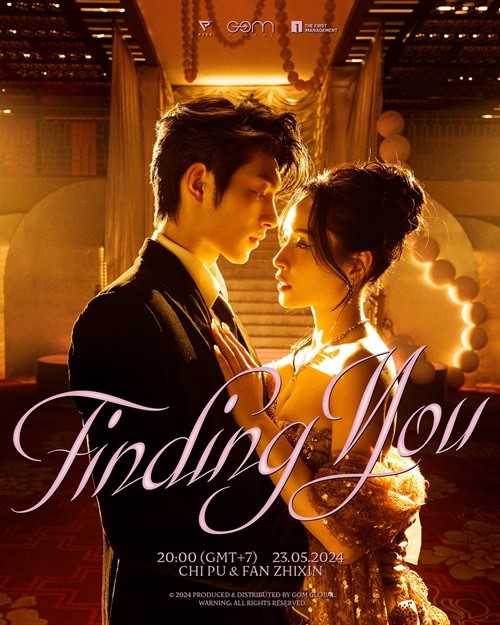 Phàn Trị Hân đóng nam chính trong MV Finding you của  Chi Pu vừa ra mắt. Ảnh: FBNV.