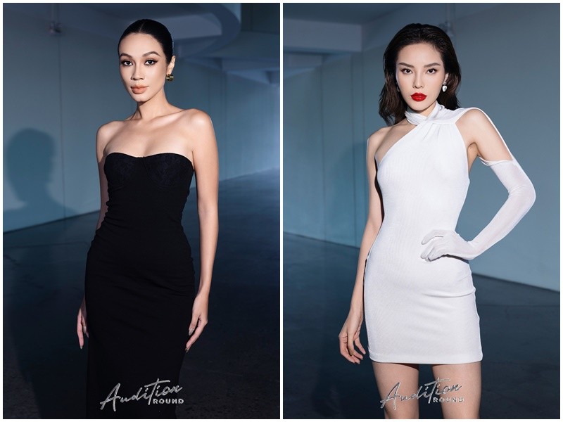 Paris Noémie Bảo Nhi (trái) vừa gia nhập cuộc đua giành vương miện  Miss Universe Vietnam 2024 cùng Kỳ Duyên (phải), MLee... Ảnh: Miss Universe Vietnam.