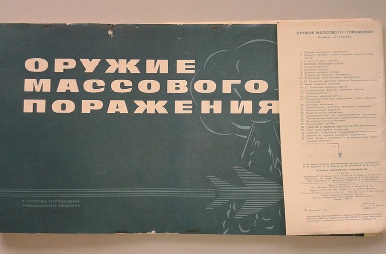  Vũ khí hủy diệt hàng loạt hay còn được biết tới với những cái tên vũ khí hạt nhân, sinh học và hóa học (NBC) luôn là mối đe dọa nghiêm trọng đến con người hay bất cứ khu vực nào mà các loại vũ khí này được triển khai. Do đó trong Chiến tranh Lạnh Liên Xô từng phát hành các cẩm nang hướng dẫn công dân của nước này về mối nguy hiểm và cách phòng vệ trước vũ khí NBC.