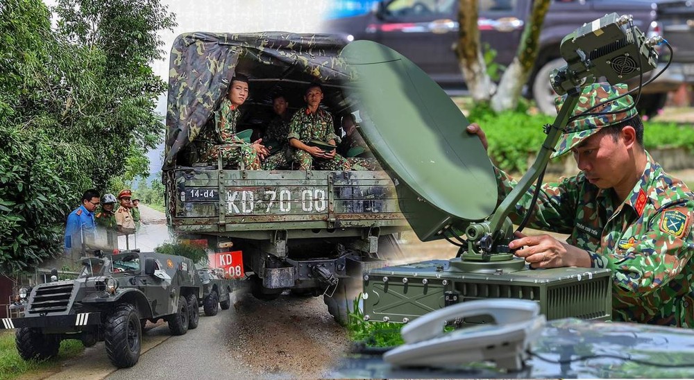 Bộ đội tăng quân, xe bọc thép, trực thăng... vào cứu nạn Rào Trăng 3