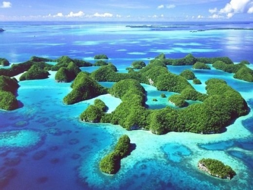 1. Palau: Lượng khách du lịch năm 2013: 105.000. Có lẽ vì phải bay khá xa và quá cảnh ở nhiều nơi nên nhiều du khách đã “ngại” khi đi du lịch đến địa điểm tuyệt điểm này...