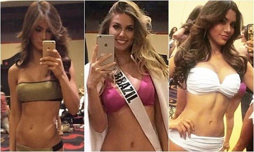 Rò rỉ ảnh luyện tập với bikini tại bán kết Miss Universe 2015