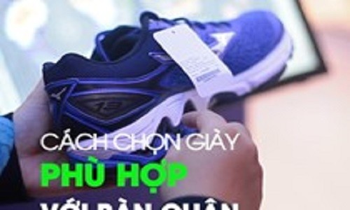 Cách chọn giày phù hợp cho người chạy bộ