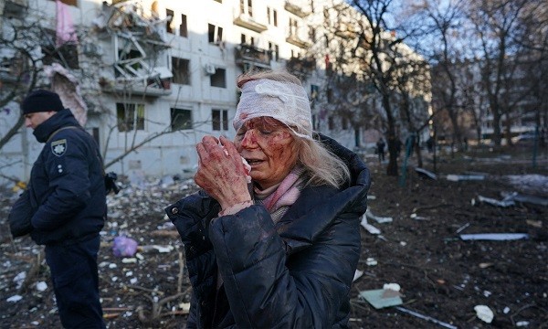 Hiện trường tàn khốc tại Ukraine trong "cuộc chiến lớn của Châu Âu"