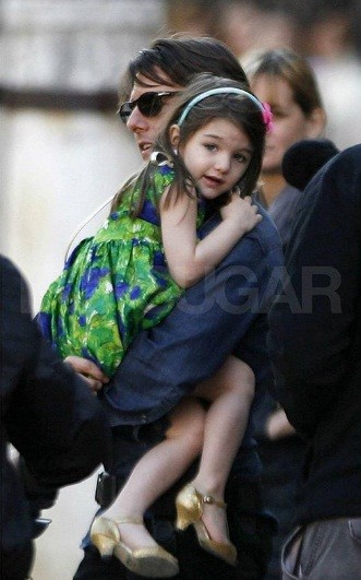 Sinh năm 2007, Suri Cruise - "con gái rượu" của  Tom Cruise từng được bố Tom rất cưng chiều từ khi mới chào đời.