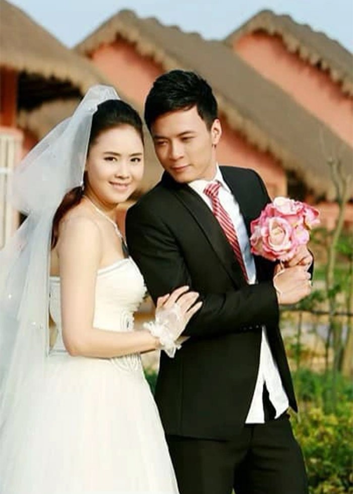  Hồng Diễm trong phim "Cầu vồng tình yêu" đóng năm 2011. Khuôn mặt Hồng Diễm lúc này khá tròn trịa và kém thanh thoát. (Ảnh: VTV)