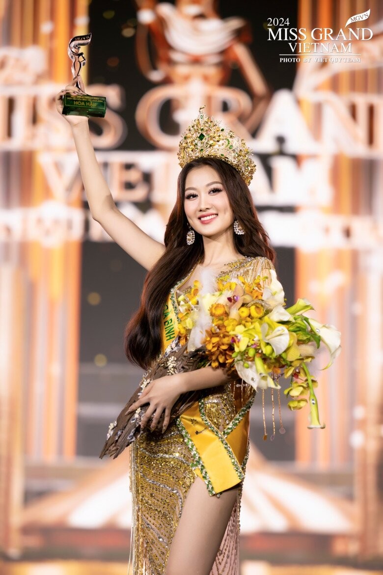 Kể từ khi đăng quang Miss Grand Vietnam 2024,  Quế Anh không chỉ được biết đến với vẻ đẹp ngọt ngào mà còn gây chú ý với gu thời trang đa dạng. Ảnh: FB Võ Lê Quế Anh