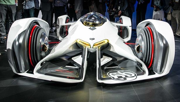 Xuất hiện lần đầu tiên tại triển lãm Los Angeles Auto Show, một số người gọi mô hình này là Chaparral 2X Vision GT nhưng thực chất đây là mẫu xe đua Gran Turismo của Kazunori Yamauchi.