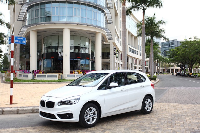 Là một chiếc MPV nhưng 2 Series Active Tourer vẫn sở hữu thiết kế đậm chất BMW.