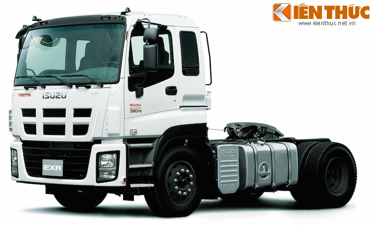  3 mẫu đầu kéo mới của Isuzu được tung ra thị trường Việt là GVR (4x2) / EXR (4x2) / EXZ (6x4)