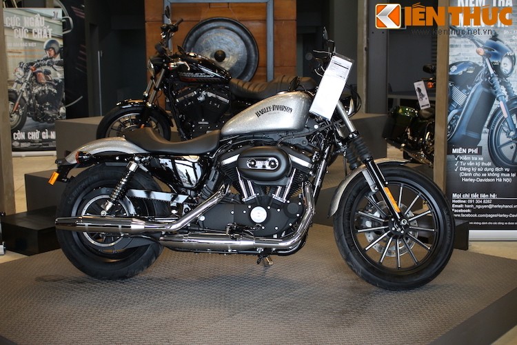  Harley-Davidson 883 Iron có tên mã là XL883N, là một trong những dòng sản phẩm rẻ nhất hiện nay của hãng.