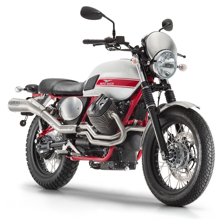  Moto Guzzi V7 II Stornello Scrambler là sự "hồi sinh" của chiếc Stornello thế hệ đầu tiên, đã được hãng tung ra tại Mỹ lần đầu tiên vào năm 1967.