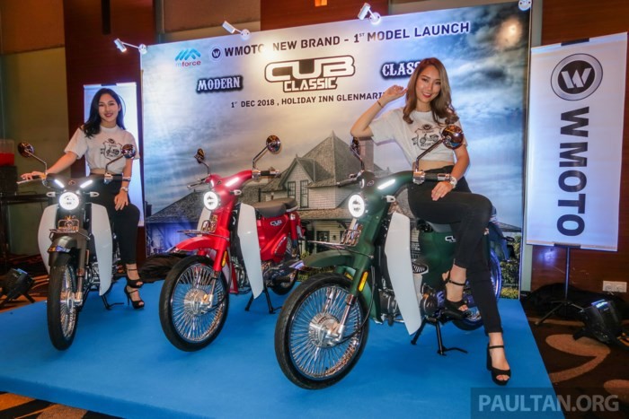 Ngay sau khi Honda giới thiệu Super Cub C125 - mẫu xe tiếp nối “huyền thoại” Honda Cub, tại Malaysia, thương hiệu WMoto cũng vừa trình làng chiếc Cub Classic có kiểu dáng y hệt dòng  xe Honda Super Cub C125 đang nổi.