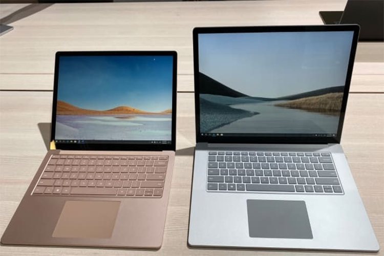 Microsoft vừa giới thiệu  thế hệ Surface Laptop 3 với hai model 13,5 inch và 15 inch. Ngoại hình của máy không có nhiều thay đổi so với Surface Laptop 2.