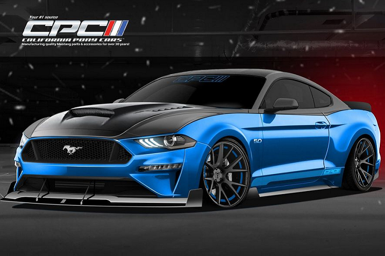 Được phát triển dựa trên nguyên mẫu Mustang GT 2019, mẫu  xe Ford Mustang GT Fastback California Pony Cars quả thực là một phiên bản hiệu suất cao đúng nghĩa với việc nâng cấp thêm bộ siêu nạp Ford Performance vào khối động cơ V8 5.0L nguyên bản. Bên cạnh đó, hệ thống ống xả cat-back với viền mạ chrome đen cũng được trang bị.