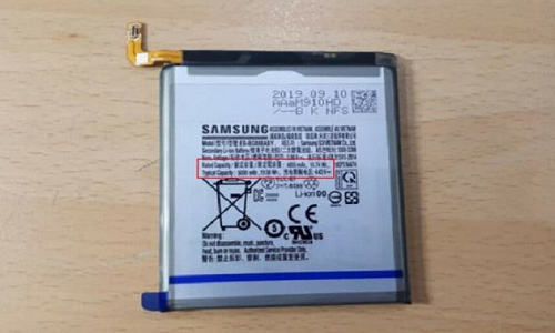 Galaxy S11 là thiết bị Galaxy S đầu tiên dùng pin LG Chem