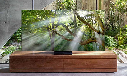 Những hình ảnh đầu tiên về TV QLED không viền Samsung