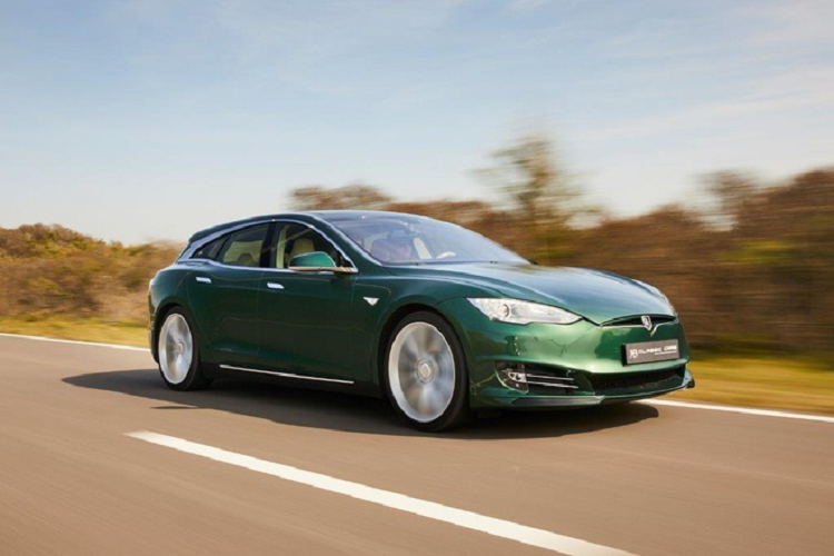  Xe điện Tesla Model S phiên bản Shooting Brake do Niels van Roij thiết kế, RemetzCar hoàn thiện. Mẫu xe độc đáo ra mắt trực tuyến cách đây 2 năm trước khi xuất hiện tại triển lãm Geneva Motor Show 2019.