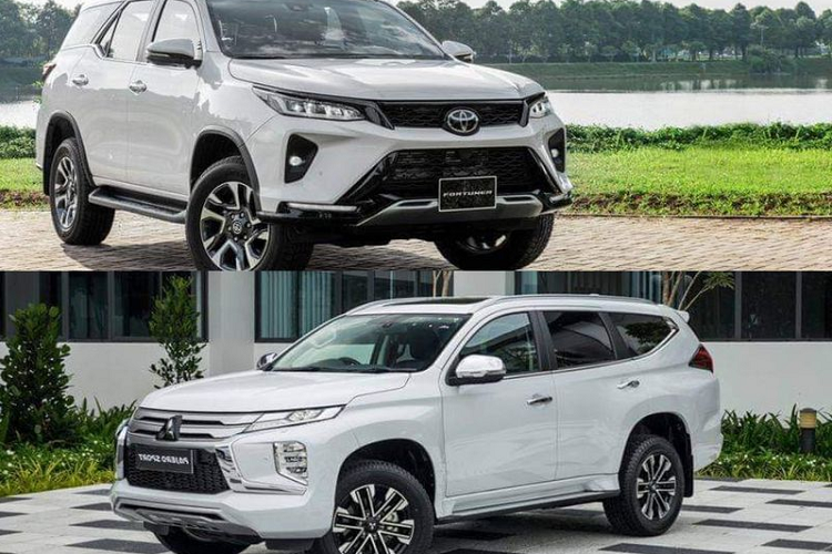 Xét về tầm giá và trang bị,  Mitsubishi Pajero Sport 4x4 AT 2020 và Toyota Fortuner 2.8 4x4 AT là hai phiên bản "ngang tài ngang sức" nhất. Trong đó, Pajero Sport 4x4 AT có giá 1,345 tỷ đồng, còn chiếc SUV của Toyota có giá 1,388 tỷ đồng (riêng bản màu ngọc trai giá 1,396 tỷ đồng).