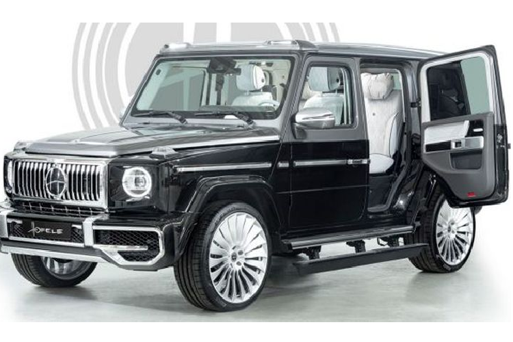 Bản độ mới của Hofele tên là Ultimate HG và được hãng mô tả như một chiếc “ Mercedes-Benz G-Class tối thượng” với trải nghiệm sang trọng bậc nhất, ngang hàng với những chiếc limousine siêu đắt đỏ.