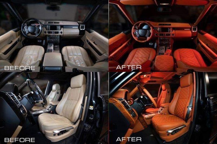 Mẫu  xe SUV hạng sang Range Rover Autobiography là phiên bản hàng đầu nên vốn dĩ cabin xe đã khá sang trọng và cao cấp, tuy nhiên, gói làm đẹp của Vilner đã đưa mọi thứ lên một tầm cao mới.