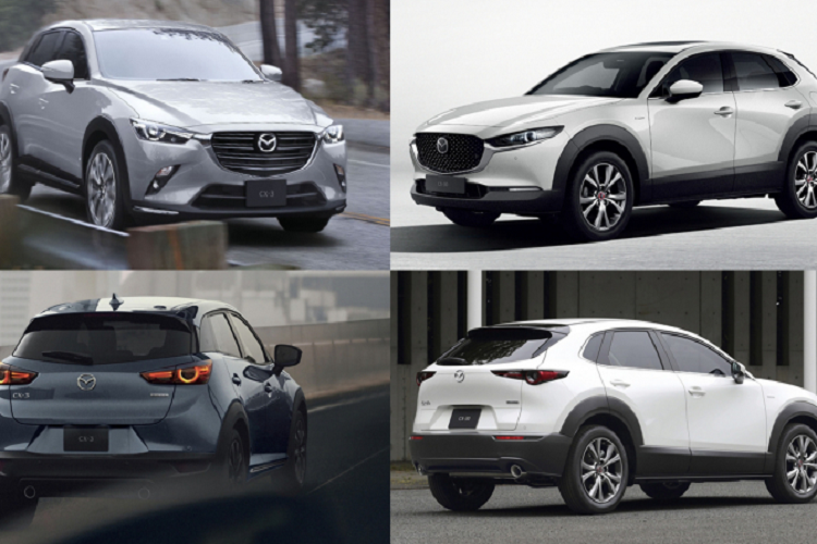 Nhận thấy phân khúc CUV cỡ nhỏ đang “nóng” lên tại thị trường Việt trong thời gian vừa qua, Mazda Việt Nam (Thaco) đã quyết định bổ sung thêm 2 mẫu xe CUV hoàn toàn mới tại thị trường Việt, định vị dưới dòng Mazda CX-5. Thay vì lắp ráp,  Mazda CX-30 và CX-3 sẽ được nhập khẩu trực tiếp từ Thái Lan tương tự bán tải BT-50 và Mazda2.