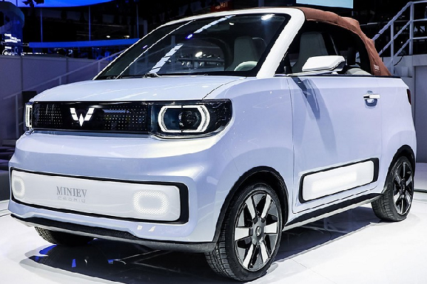 Xe ôtô Wuling Hongguang Mini EV "siêu rẻ" có thêm bản mui trần