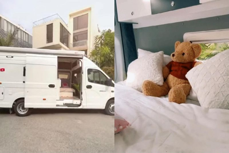 Với nhiều người  motorhome của Ngọc Trinh giá hơn 2 tỷ đồng là đắt đỏ nhưng theo chia sẻ của "nữ hoàng nội y" thì mức giá đó khá rẻ. Cô nàng sẽ dùng chiếc motorhome - nhà di động này để đi cắm trại với bạn bè.