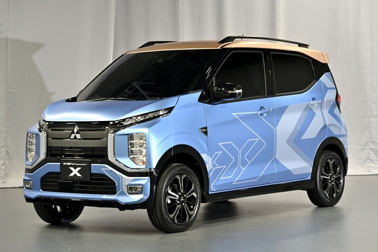 Trong triển lãm Tokyo Auto Salon 2022 hiện đang diễn ra tại Nhật Bản, hãng Mitsubishi đã trình làng một số mẫu xe concept mới. Ngoài Vision Ralliart với thiết kế hầm hố, hãng còn vén màn mẫu xe ấn tượng khác là  Mitsubishi K-EV Concept X Style mới.