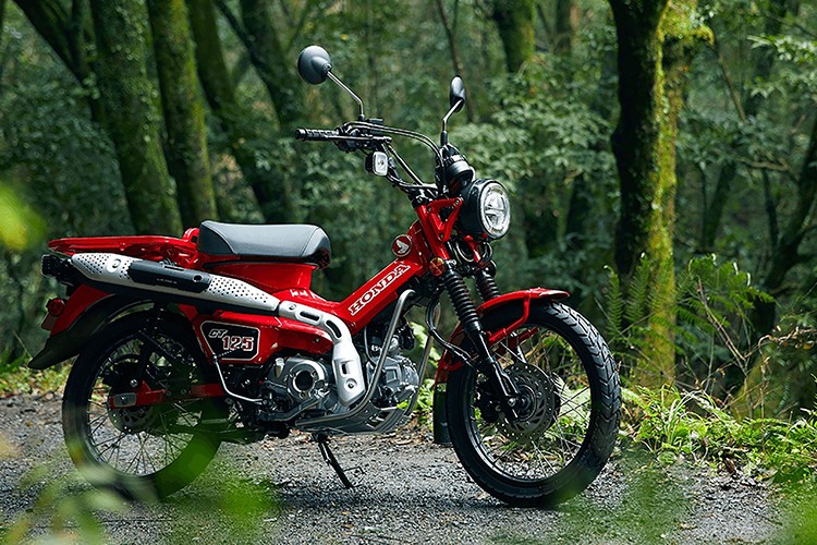 Sau khi ra mắt tại thi triển lãm Tokyo 2019 dưới dạng concept CT125, bản thương mại  Honda Trail 125 2022 mới đã chính thức được bán ra thị trường Nhật Bản với tên gọi CT125 Hunter Cub.