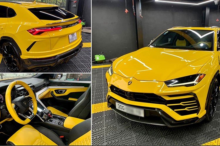 Trong số hàng chục chiếc xe Lamborghini Urus tại Việt Nam, chỉ có vài chiếc được chủ nhân chọn option carbon từ trong xe ra ngoài. Và 1 trong số đó phải kể đến siêu SUV Lamborghini Urus của Đỗ Quang Vinh, cậu cả nhà bầu Hiển. Đỗ Quang Vinh có niềm đam mê rất lớn với các dòng xe đắt tiền và Lamborghini Urus là một trong số đó.