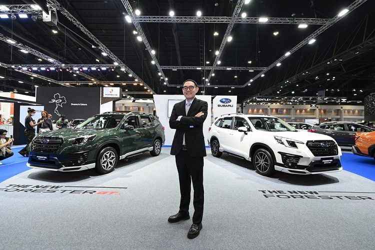 Bangkok International Motor Show (BIMS) có thể nói là một trong những triển lãm ôtô lớn nhất tại khu vực Đông Nam Á. Không để người tham quan triển lãm thất vọng, BIMS năm nay là nơi ra mắt của hàng loạt mẫu xe mới.  Subaru Forester GT 2023 mới là một trong số đó.