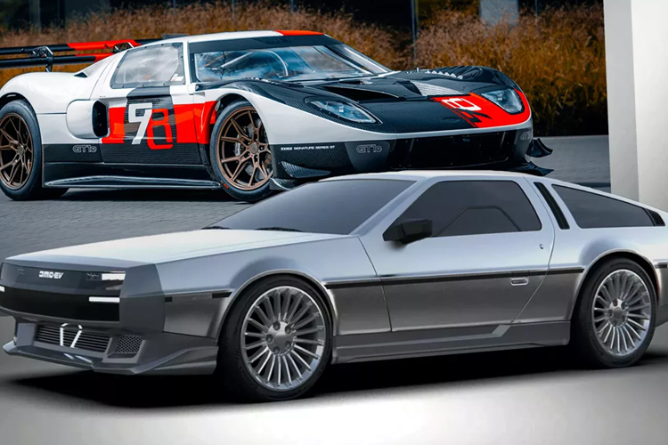  Ford GT và DeLorean được biết đến là hai “huyền thoại” trong làng xe, như DeLorean DMC được biết đến là “ngôi sao màn ảnh” qua bộ phim nổi tiếng Back to the Future. Thương hiệu Lynk Motors đã lựa chọn hai mẫu xe này để làm nền tảng phát triển cho mẫu xe điện của mình.