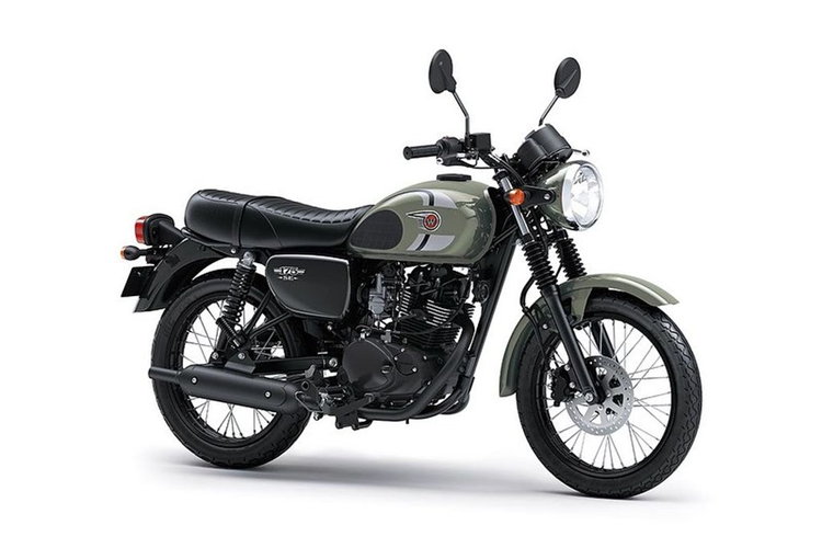 Mới đây, Kawasaki Motor Indonesia (KMI) đã cho ra mắt phiên bản mới của mẫu xe W175 2025. Theo đó, Kawasaki W175 2025 tại thị trường Indonesia được phân phối tổng cộng 3 biến thể, bao gồm W175 SE, W175 CAFE và W175TR.