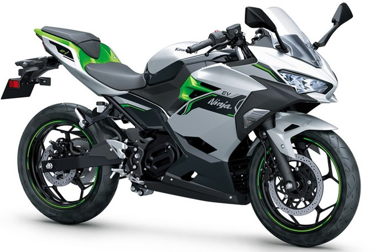  Kawasaki Ninja e-1 2024 mới được giới thiệu lần đầu tiên vào tháng 11 năm ngoái tại Triển lãm ô tô Bangkok, Thái Lan (Thailand International Motor Expo 2023).