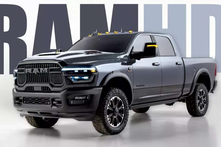 Việc thử nghiệm dòng xe  Ram Heavy Duty 2025 mới đang bước vào giai đoạn cuối cùng, điều đó có nghĩa là các nguyên mẫu sẽ sớm xuất hiện trên đường phố. Và không để giới mộ điệu phải “đoán già đoán non”, nhà sản xuất gần đây đã công bố những hình ảnh chính thức đầu tiên của mẫu bán tải này.