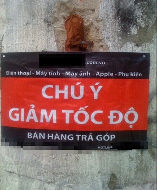 Biển hiệu đa ngành.