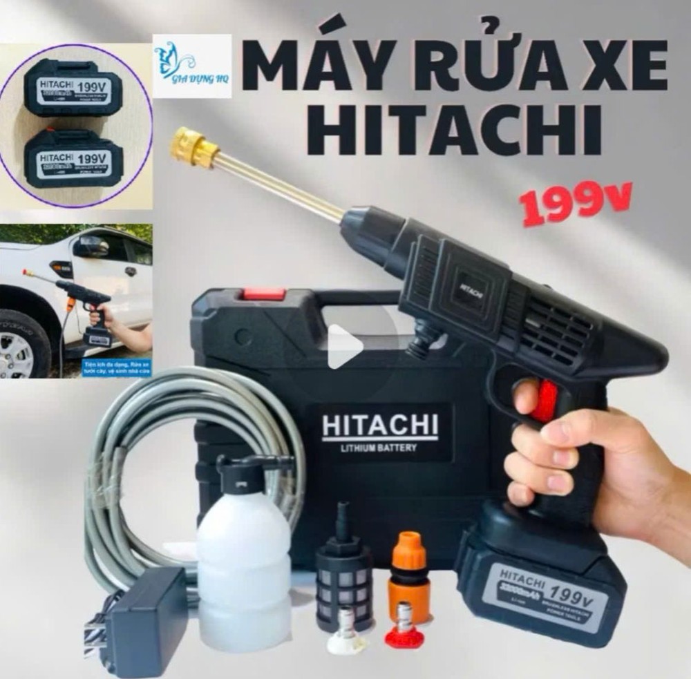 Máy rửa xe cầm tay giá 196.000 đồng: Chưa dùng đã hỏng