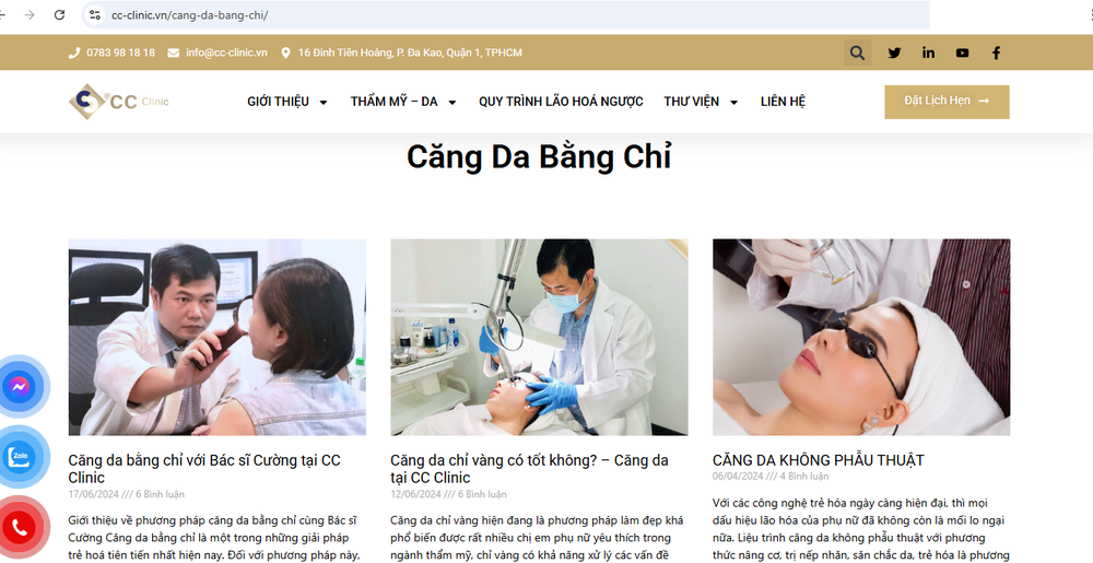 Bị tước giấy phép 2 tháng, Phòng khám thẩm mỹ da CC Clinic vi phạm gì? 