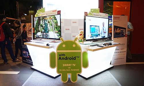 Chiêm ngưỡng TV Android siêu thông minh của Toshiba