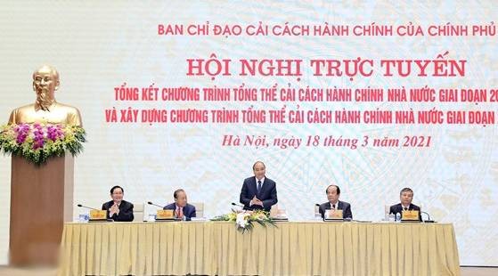 Thủ tướng chủ trì hội nghị tổng kết Cải cách hành chính nhà nước