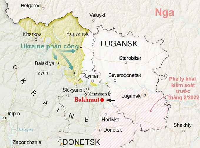 Tính đến thời điểm hiện tại, quân Nga và Ukraine đã  giao tranh quanh Bakhmut được hơn 4 tháng. Kể từ khi quân Nga rút khỏi Kherson, đã có thông báo rằng, quân đội Ukraine đã giành lại được khoảng một nửa lãnh thổ. Trong hoàn cảnh như vậy, việc chiếm Bakhmut hiển nhiên đã trở thành mục tiêu hàng đầu của quân đội Nga.