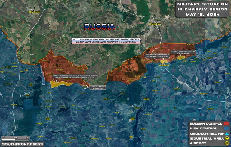  Lực lượng tiếp viện Ukraine đang cản trở bước tiến của Nga trên mặt trận mới ở tỉnh Kharkov. Cuộc tấn công chớp nhoáng của Quân đội Nga ở phía bắc thành phố lớn thứ hai của Ukraine - bắt đầu vào ngày 10/5, đã bị dừng lại sau khi tiến triển nhanh chóng trong vài ngày đầu tiên.