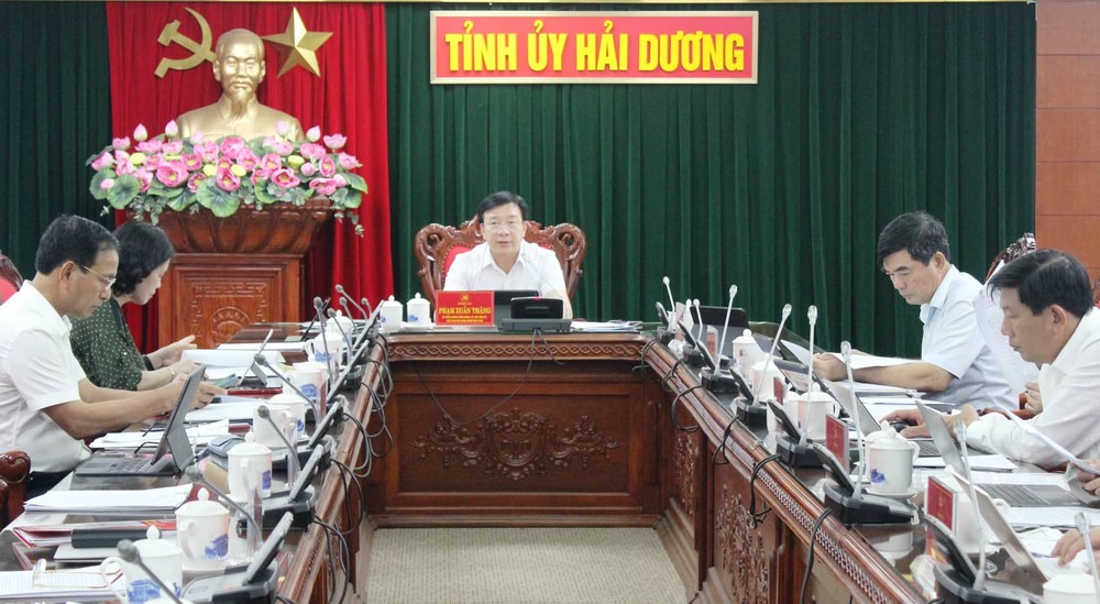 Hải Dương: Thống nhất thành lập BCĐ phòng, chống tham nhũng, tiêu cực