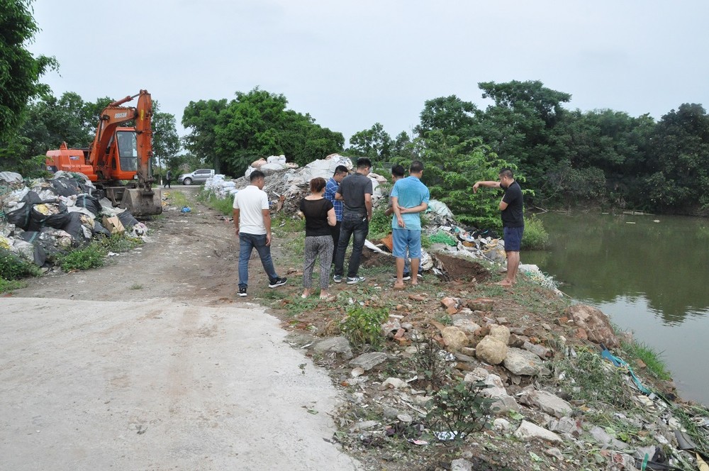 Hải Dương: Bị khởi tố vì đổ hơn 350 tấn rác thải gây ô nhiễm 