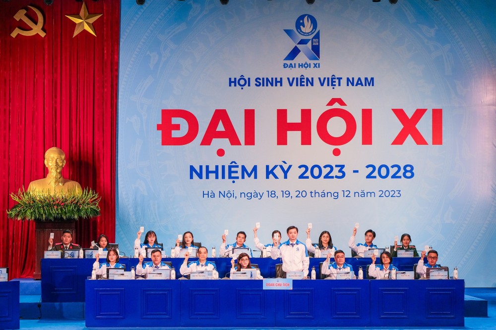 Hội nghị Ban chấp hành Trung ương Hội Sinh viên Việt Nam khóa XI (nhiệm kỳ 2023 - 2028) vừa họp lần thứ nhất, hiệp thương chọn cử Chủ tịch và các phó chủ tịch Hội. Anh Nguyễn Minh Triết, Bí thư Trung ương Đoàn, Chủ tịch Trung ương Hội Sinh viên Việt Nam khóa X đã tái đắc cử Chủ tịch Trung ương Hội Sinh viên Việt Nam khóa XI. 