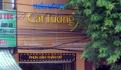 Thẩm mỹ viện Cát Tường vi phạm pháp luật nghiêm trọng