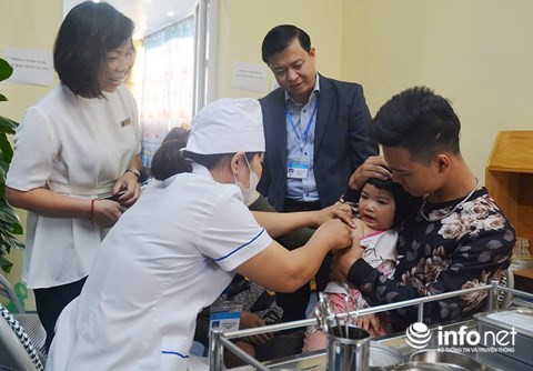 Hà Nội: Đồng loạt tiêm bổ sung vắc xin sởi - rubella cho hơn 600.000 trẻ