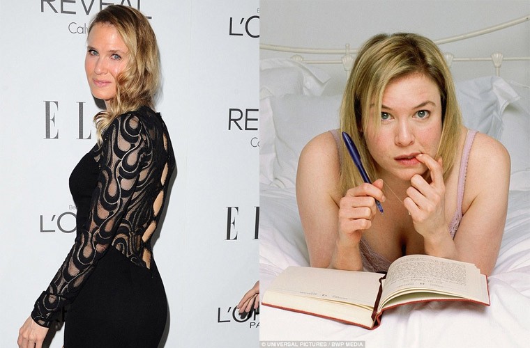 Renee Zellweger nổi tiếng bởi nhiều lần thay đổi thân hình để vào vai trong phim "Nhật ký tiểu thư Jones", nhưng lần thay đổi khuôn mặt này của cô khiến mọi người ngạc nhiên nhất từ trước tới nay.