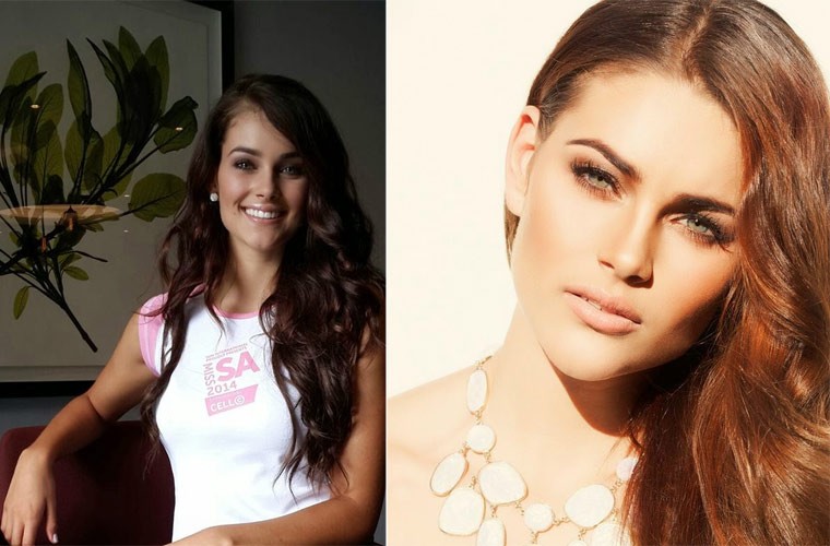 Rolene Strauss, 21 tuổi, cao 1m78, được trao vương miện Hoa hậu Nam Phi 2014 và đại diện Nam Phi đi thi đấu tại đấu trường sắc đẹp Hoa hậu Thế giới 2014. Rolene sinh ra ở Mpumalanga, nhưng hiện cô sống ở Bloemfontein. Người đẹp Nam Phi đang là sinh viên năm thứ tư ngành Y khoa tại Trường Đại học Free State.